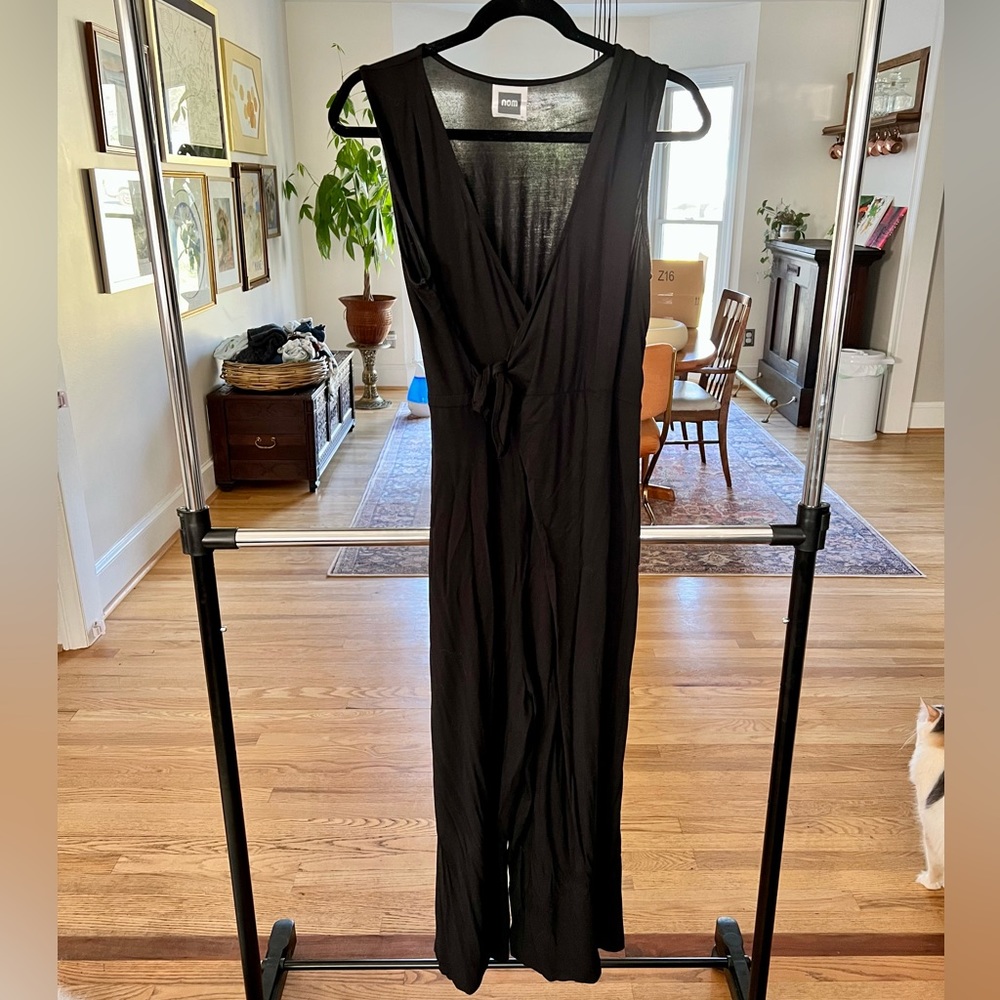 Nom Maternity Francesca Surplice Maternity Jumpsuit